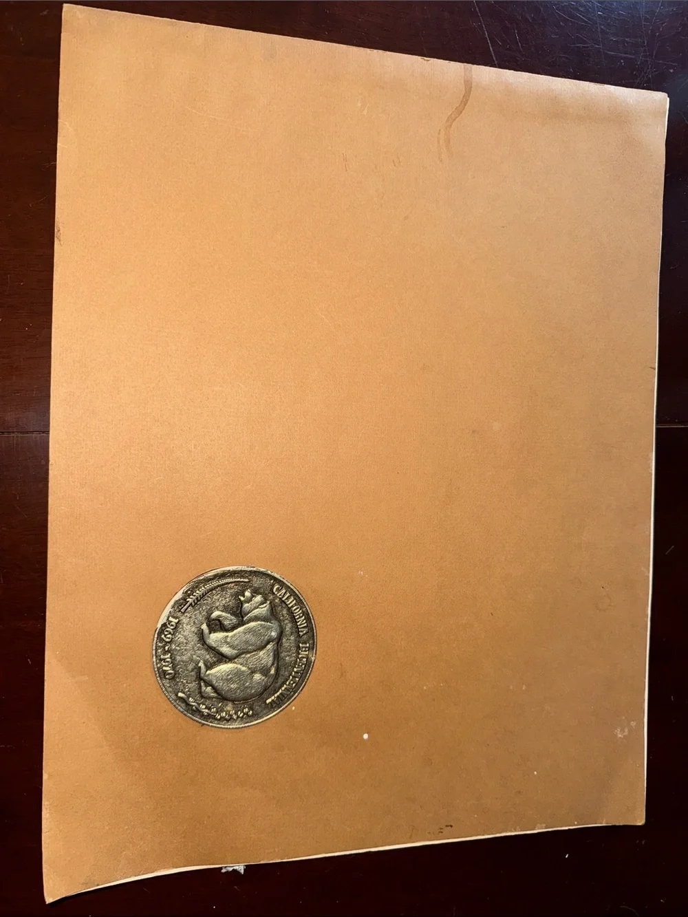 1969 California Bicentennial commemorative mission portfolio